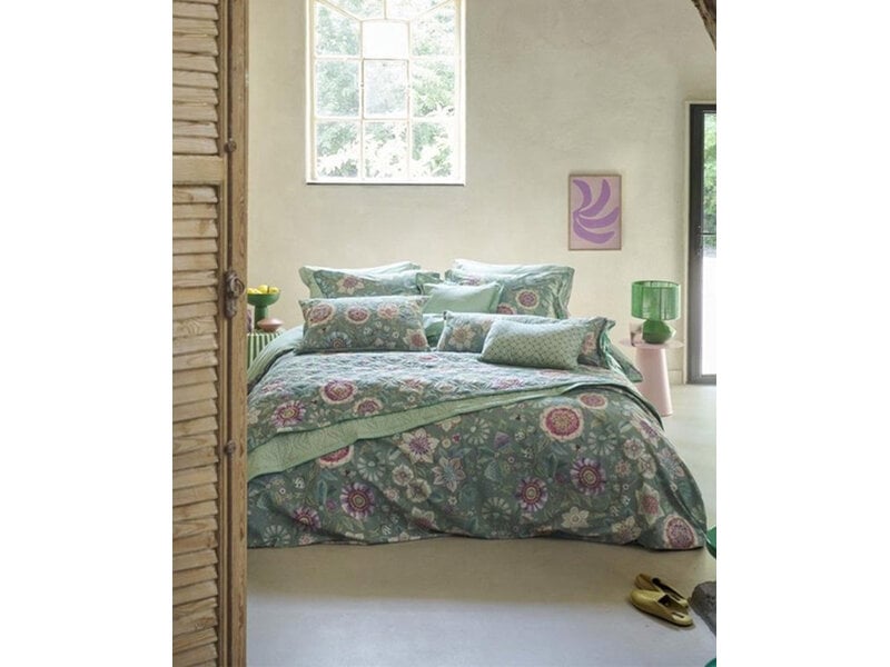 PiP Studio PiP Studio dekbedovertrek Viva Las Flores (Green)