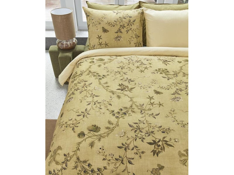 Beddinghouse Beddinghouse Dekbedovertrek Charlotte (Olive Green)