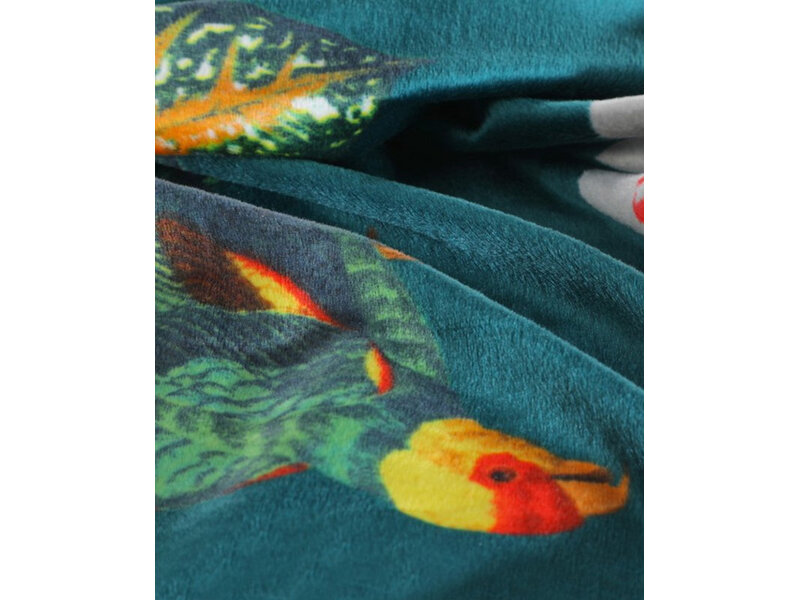 Papillon Papillon Dekbedovertrek Parrot Velvet (Groen)