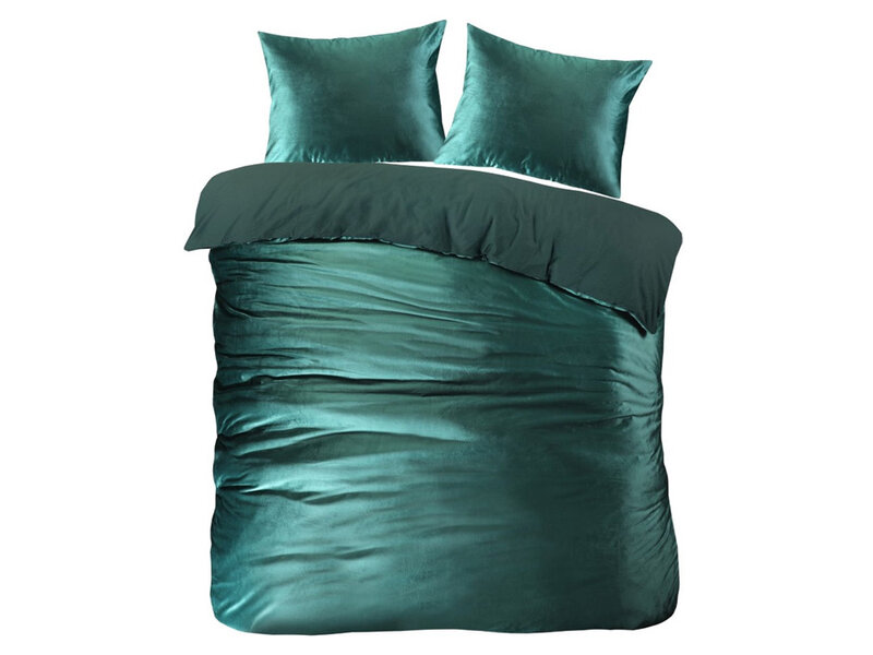 Papillon Papillon Dekbedovertrek Uni Velvet (Groen)