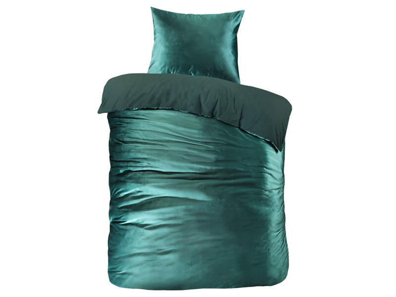Papillon Papillon Dekbedovertrek Uni Velvet (Groen)