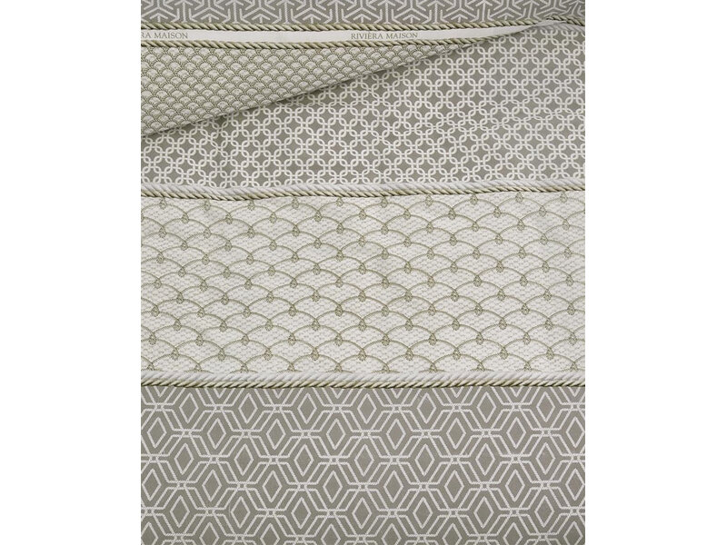 Rivièra Maison Riviera Maison Dekbedovertrek Ropes (Taupe)