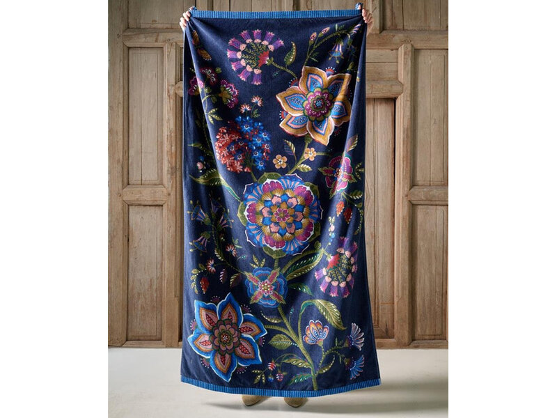 PiP Studio Pip Studio Strandlaken Viva La Vida (Dark Blue)