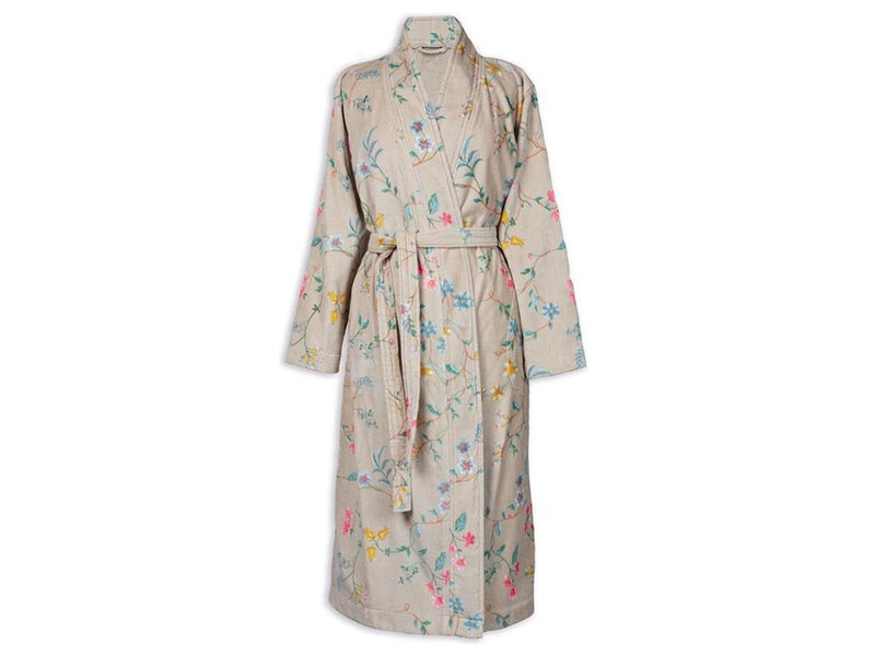 PiP Studio Pip Studio Badjas Les Fleurs (Khaki)