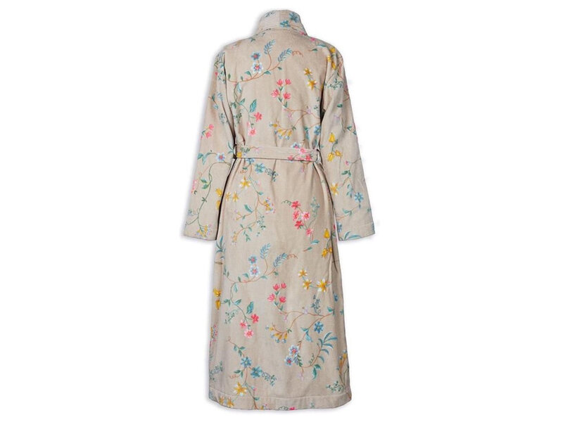 PiP Studio Pip Studio Badjas Les Fleurs (Khaki)