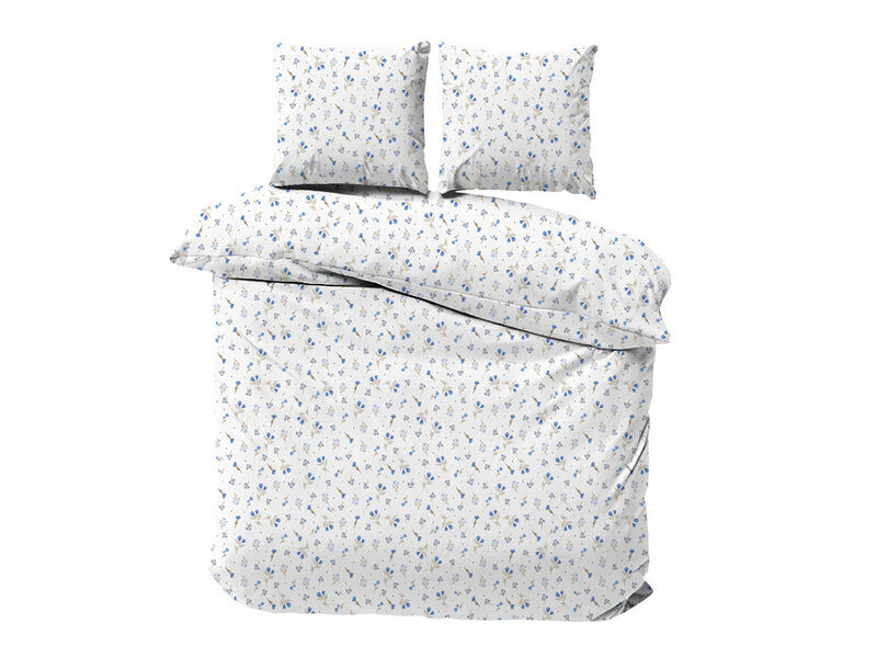 iSleep iSleep Dekbedovertrek Romi (Blauw)