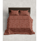 iSleep iSleep Dekbedovertrek Lot (Bruinrood)
