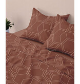 iSleep iSleep Dekbedovertrek Lot (Bruinrood)