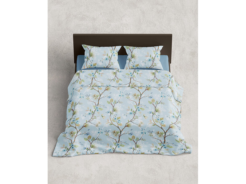 iSleep iSleep Dekbedovertrek Eva (Blauw)