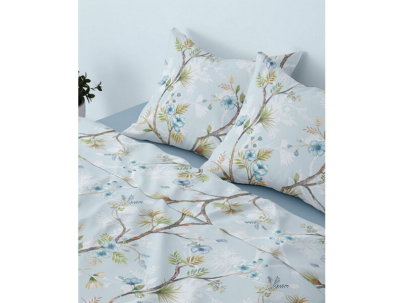 iSleep iSleep Dekbedovertrek Eva (Blauw)