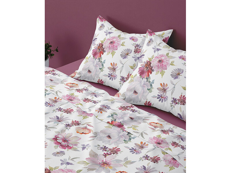 iSleep iSleep Dekbedovertrek Eline (Roze)