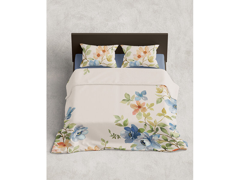 iSleep iSleep Dekbedovertrek Anniek (Blauw)