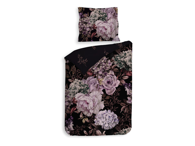 Heckettlane Heckettlane dekbedovertrek Clover (Black)