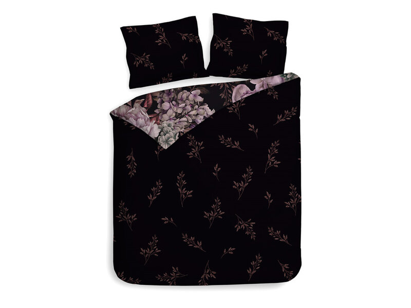 Heckettlane Heckettlane dekbedovertrek Clover (Black)
