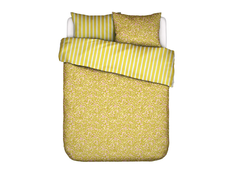 Essenza & Co Essenza & Co dekbedovertrek Petite Berry (Lemon Yellow)