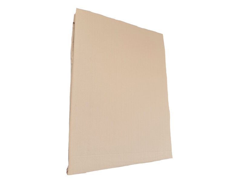 iSleep iSleep Hoeslaken Perkal Katoen (Taupe)
