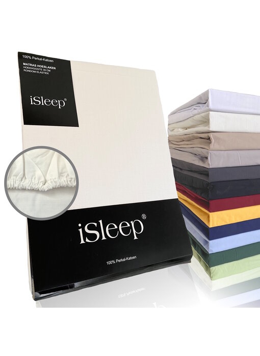 iSleep Perkal Katoen (Crème)