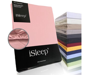 iSleep Perkal Katoen (Oud Roze)