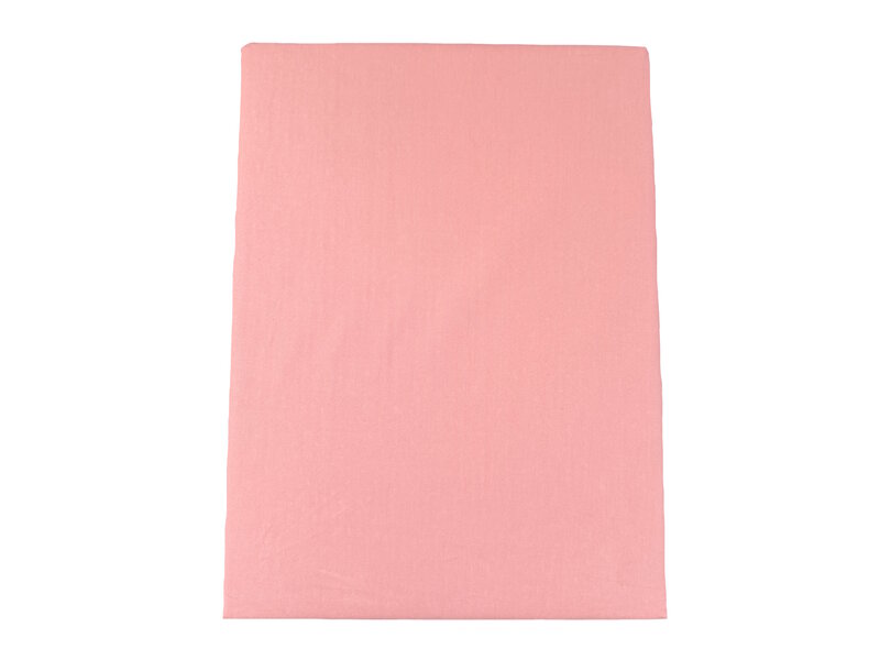 iSleep iSleep Hoeslaken Perkal Katoen (Oud Roze)