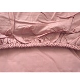 iSleep iSleep Hoeslaken Perkal Katoen (Oud Roze)