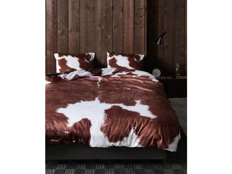 Essenza Essenza dekbedovertrek Cow (Brown)