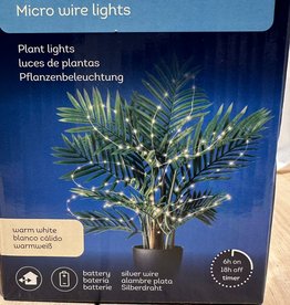 Lichterkette für Pflanzen 60 LED - 80 cm