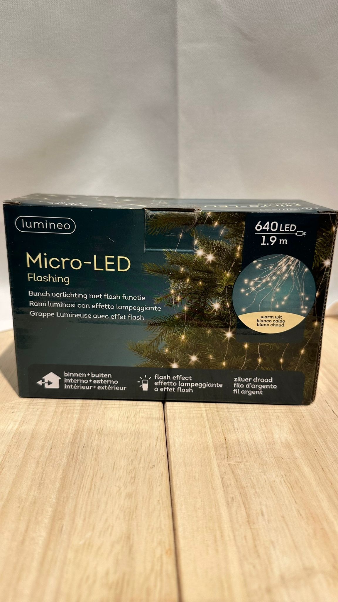 Lichterkette Micro 640 LED - 1,9m