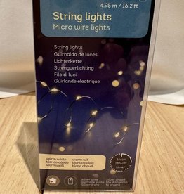 String Lichterkette 100 LED's - 4,95 m