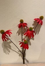 Kunstblume Fusie rot