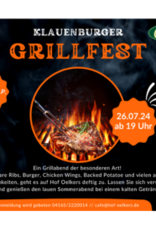 Kulinarischer Themenabend –„Klauenburger Grillfest“ 26.07.2024