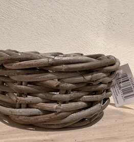 Übertopf Rattan rund