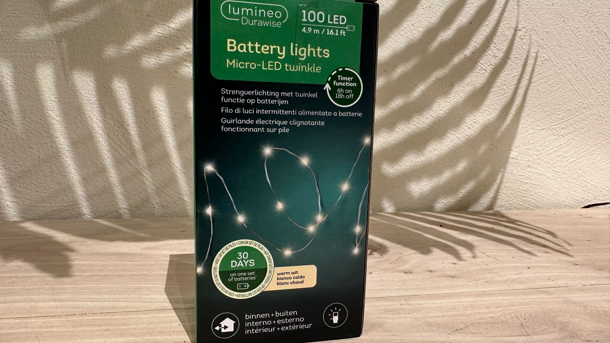 Lichterkette Micro Twinkle -100 LED'S  - 4,90 m