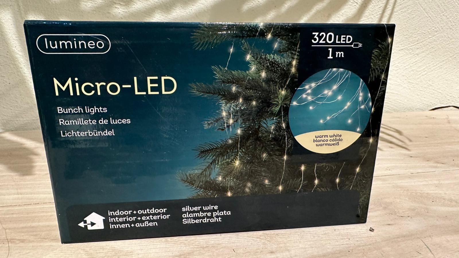 Micro Lichterbündel -320 LED'S  - 1 m
