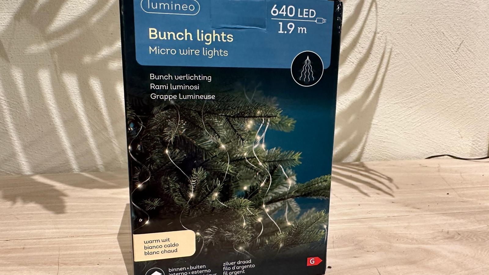 Micro Lichterbündel -640 LED'S  - 1,9 m