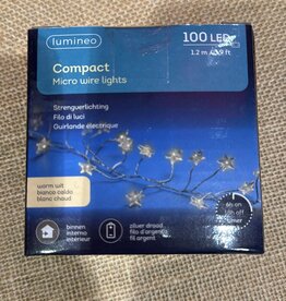 Lichterkette Sterne Compact 100 LED's - 1,2m