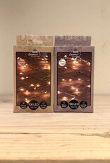Lichterkette Draht silber 100 LED's