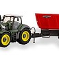 Ninco Bestuurbare tractor met shovel en aanhanger 1:28
