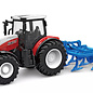 Radiografisch bestuurbare tractor met cultivator 1:24