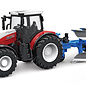 Radiografische tractor met ploeg 1:24