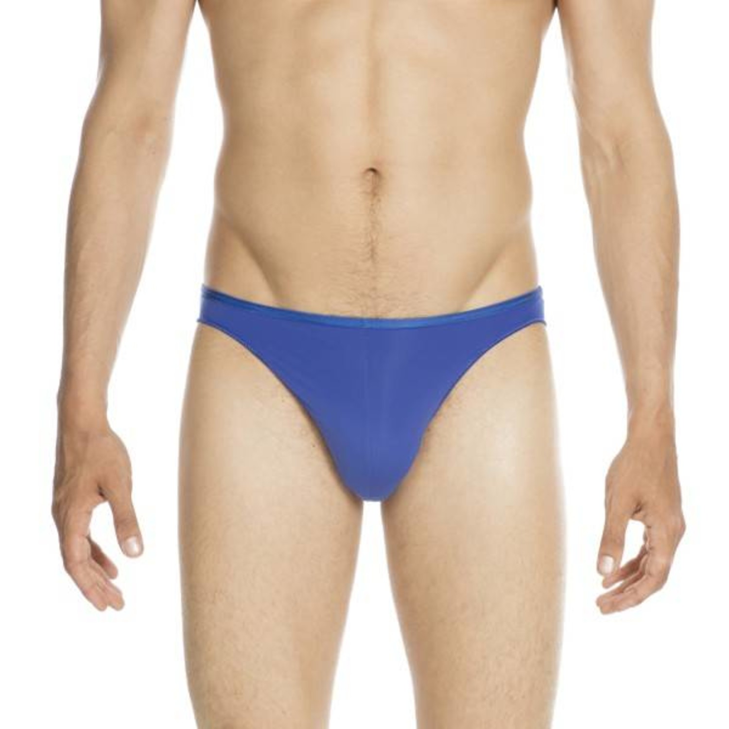 HOM Micro briefs in midblue from the Plumes collection