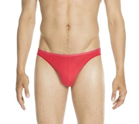 HOM Plumes Micro Briefs Red 