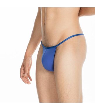 HOM Plumes G-String Blue