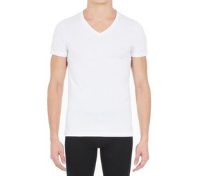 HOM Tencel Soft V-Neck Men's T-Shirt, White