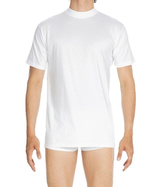 HOM Harro New Tee-Shirt Crew-Neck White-Light Combination