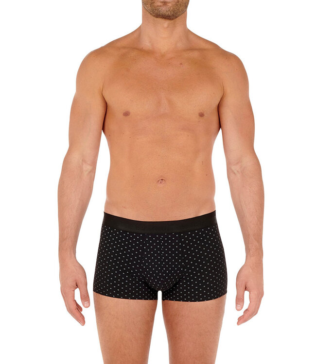 HOM Max Comfort Boxer Briefs Black Print