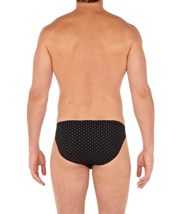HOM Max Comfort Micro Briefs Black Print