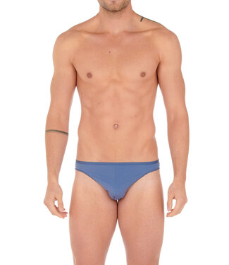 HOM Plumes Micro Briefs Midblue