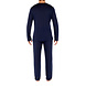 HOM HOM Cocooning Long Sleeve Shirt V-Neck Navy HOM HOM Cocooning Long Sleeve Shirt V-Neck Navy