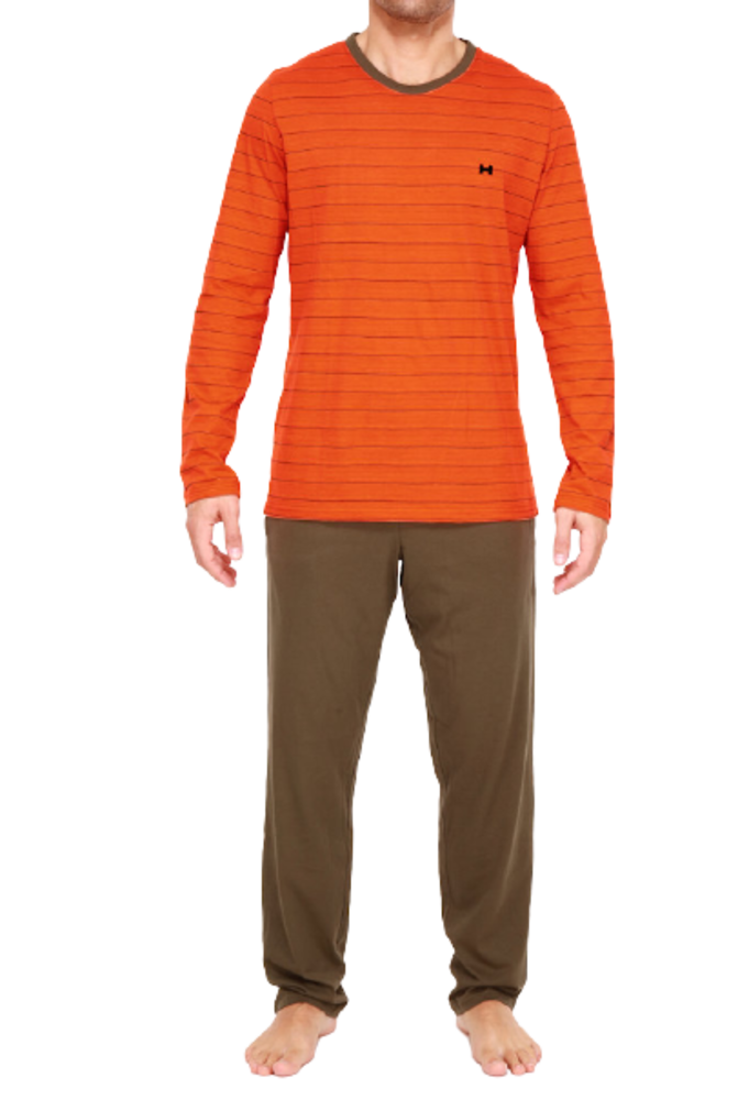 Lange pyjama's voor heren van HOM - Comfort, stijl en duurzaamheid