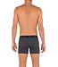 HOM Patrick #2 Long Boxer Briefs 3P Black Grey Grey-Melange